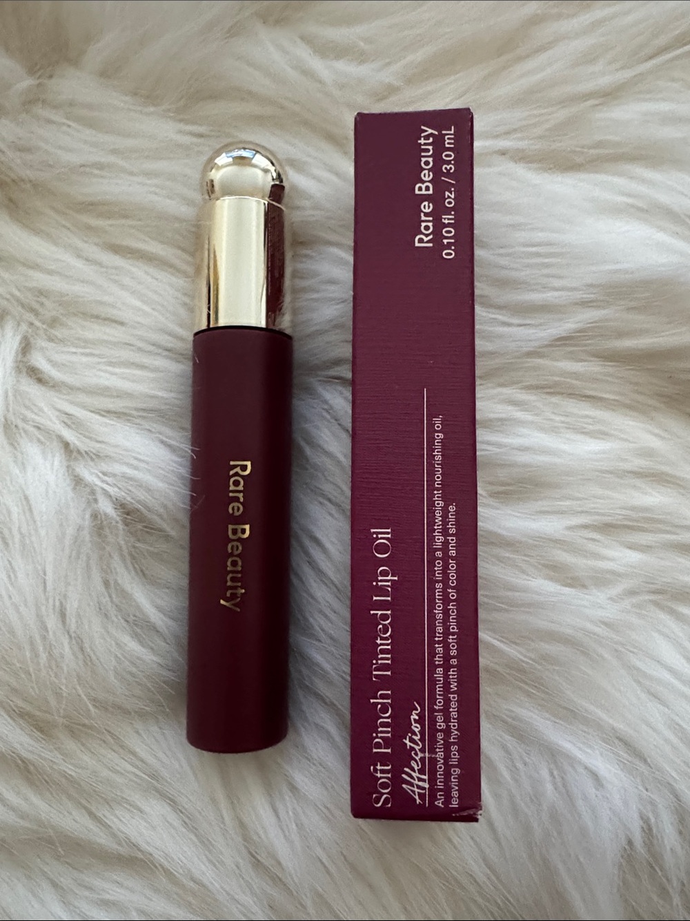 🆕 Rare Beauty Soft Pinch Tinted Lip Oil — Affection (Muted Berry)